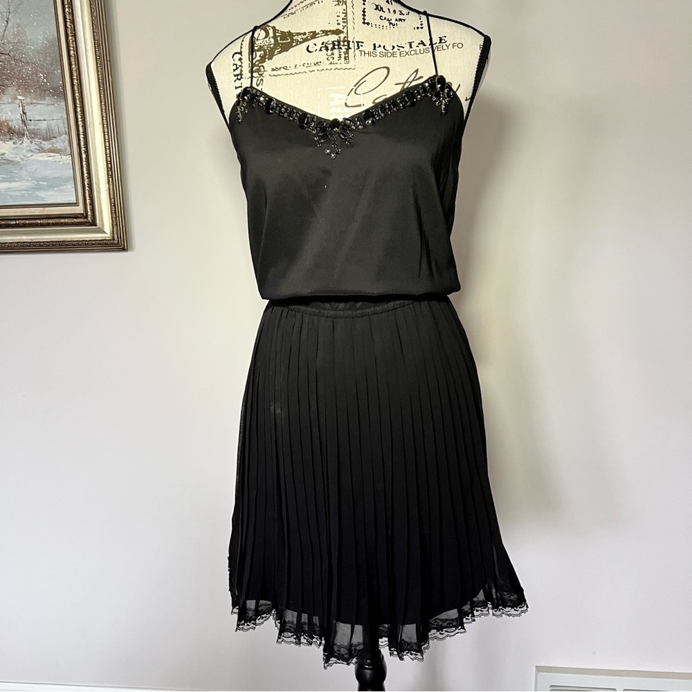 Victoria's Secret Embellished Black Dress